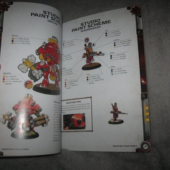 Warmachine RPG Softcover Book Khador Command 2409A6 - Picture 8 of 9